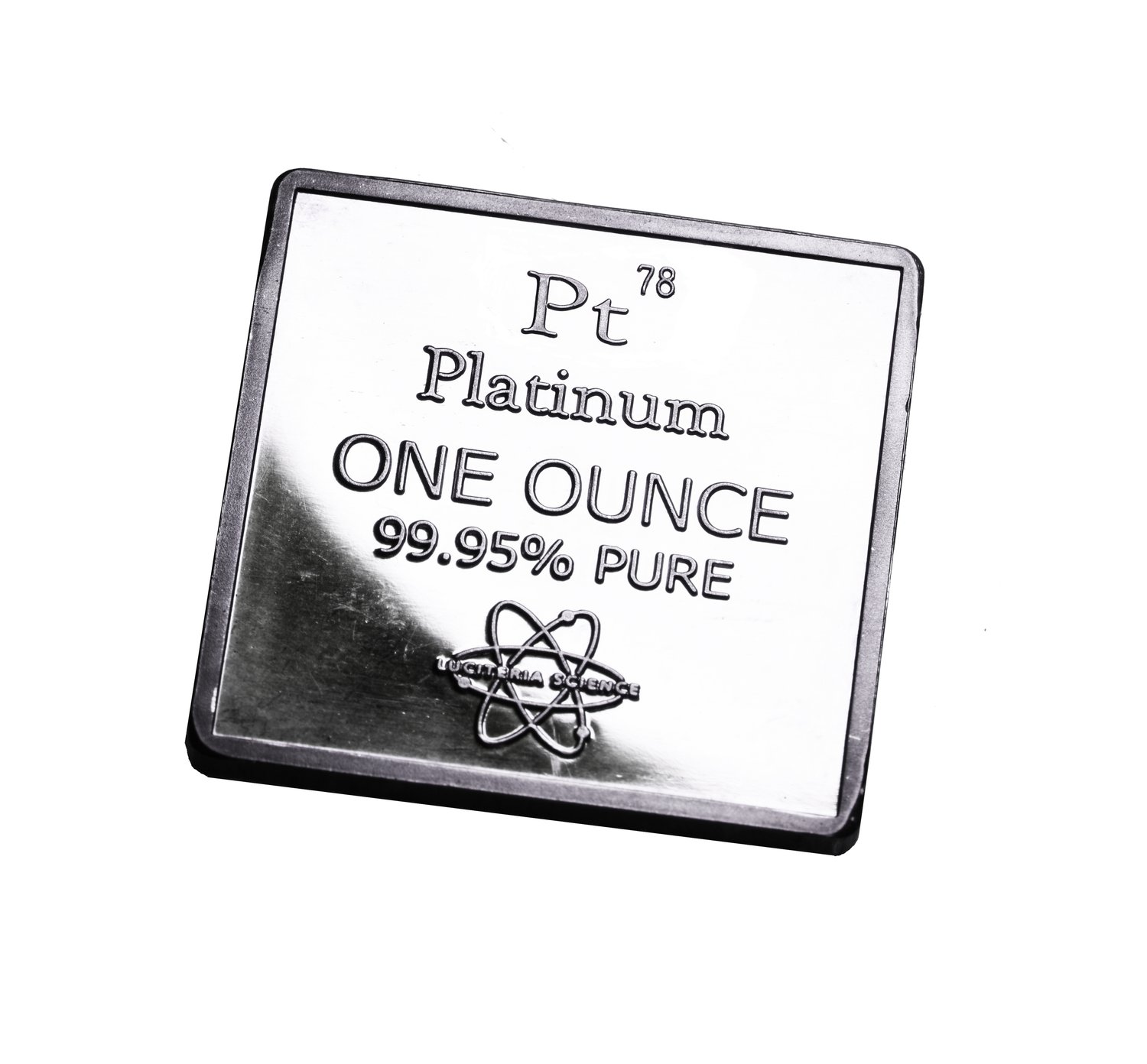 Platinum .999 1 oz Bar — Luciteria