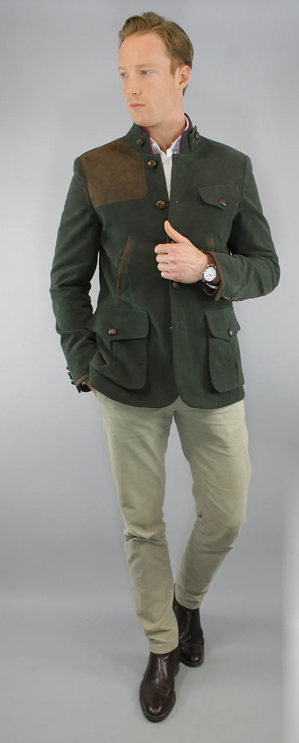 SHOOTING JACKET schlamm
