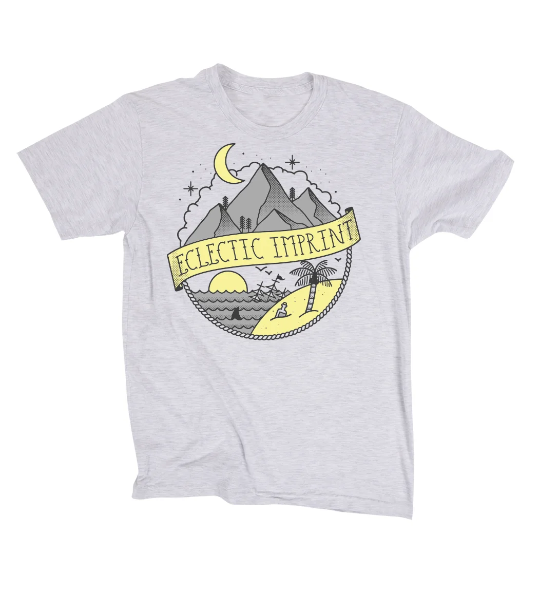 Tattoo Logo Unisex Grey Tee