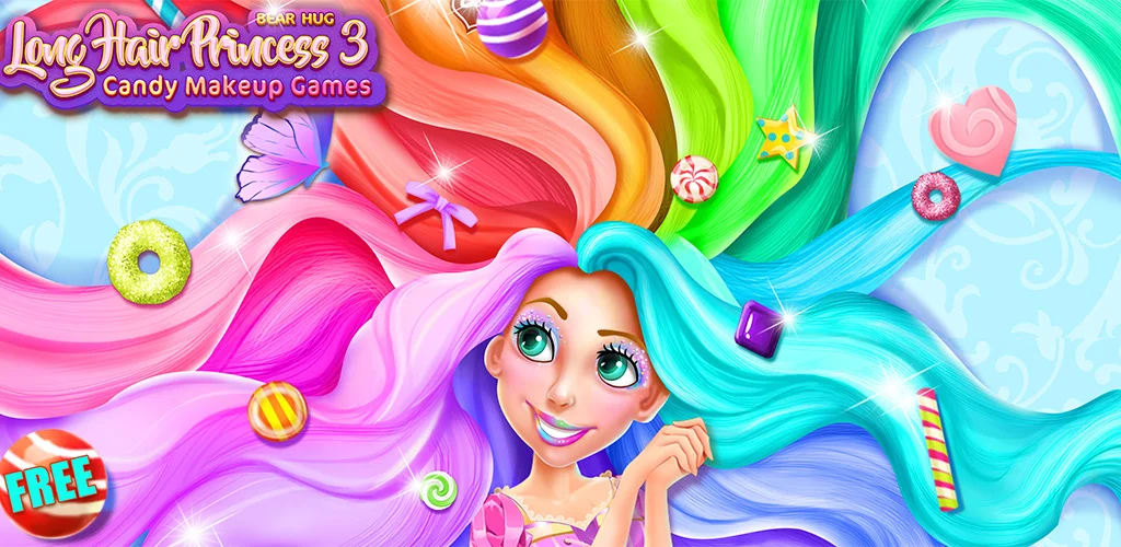 Long Hair Princess Candy Salon This time, Long Hair Princess Juliet entered a magic candy kingdom! In the magic candy kingdom, all the castles and roads are made in candy!