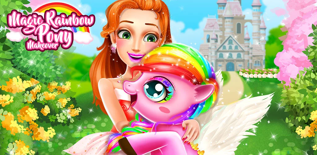 Rainbow Pony Makeover Today is our princess birthday. All little girls birthday wish is to have a pony pet. Finally, today our princess birthday wish come true.