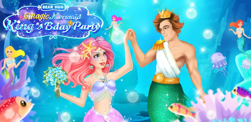 Magic Mermaid Salon Tonight the young mermaid girls all around the kingdom are invited to attend the mermaid king's birthday prom! 