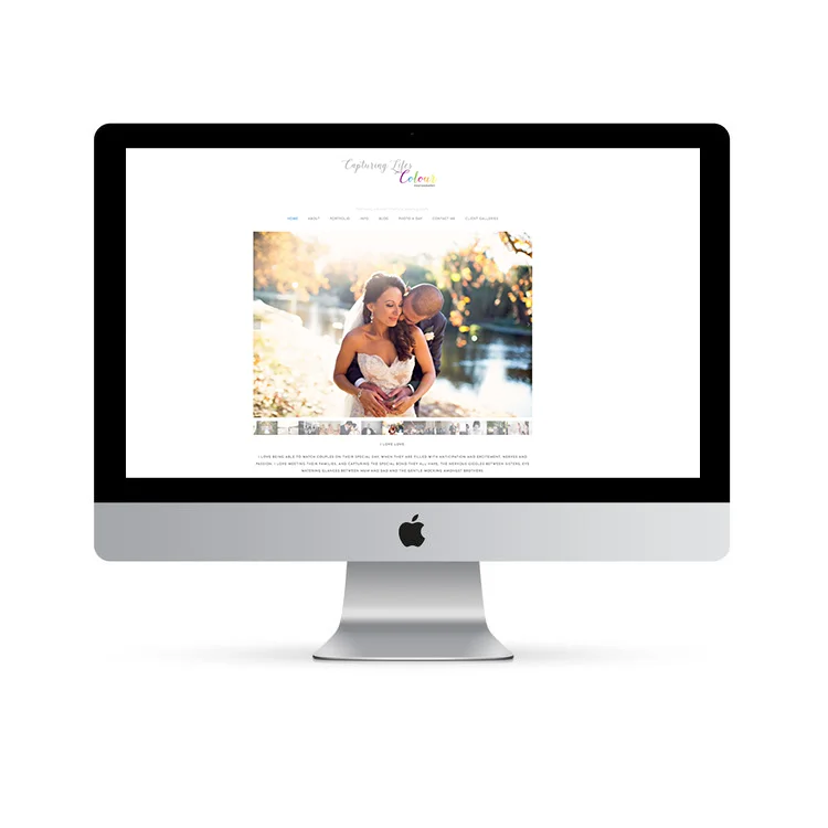 Beautiful squarespace website design