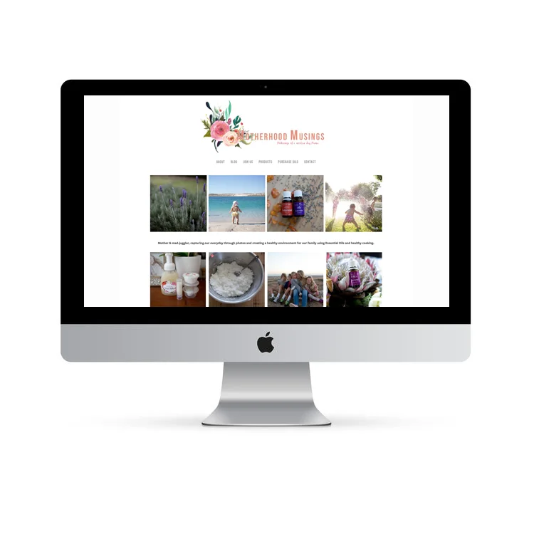 Essential Oil Website Design Perth