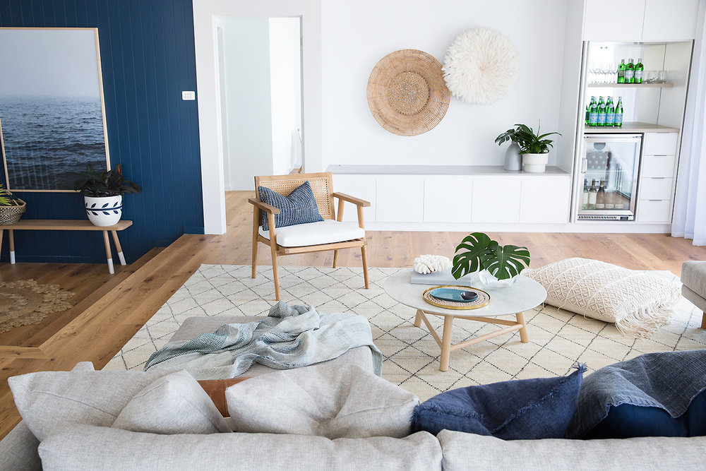 From Worn Out 1980 S House To Modern Australian Coastal Boho Beach Home Minted Interiors Modern Australian Coastal Boho Beach, Bohemian Style Furniture Australia