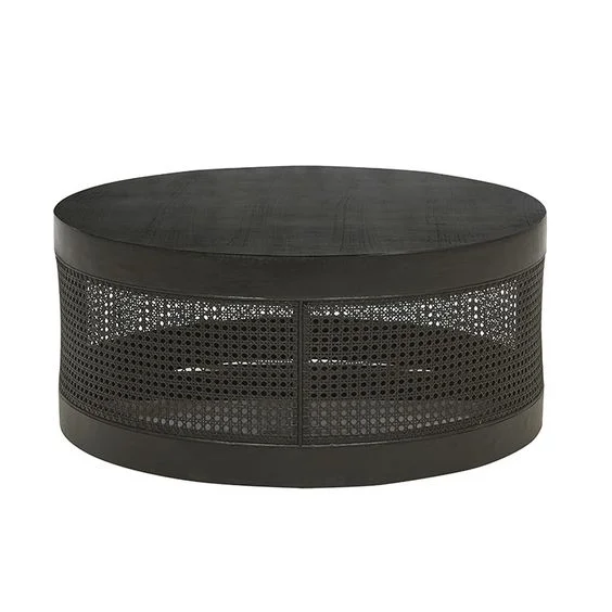 Anja Woven Coffee Table available through Minted Interiors email tess@mintedinteriors.com Image: GlobeWest