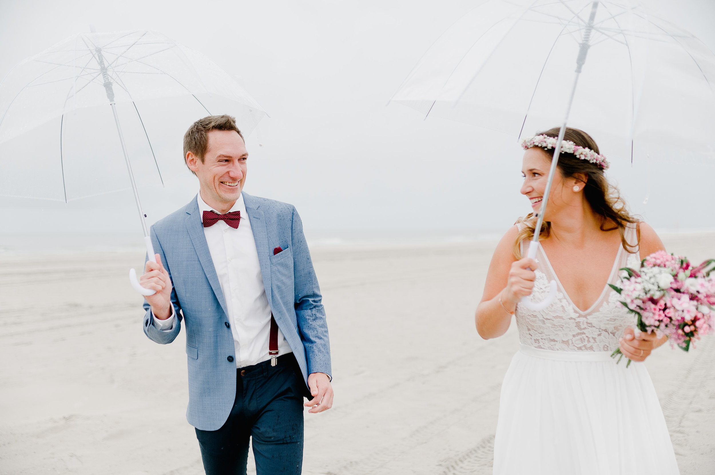 Norderney Hochzeit heiraten im Badekarren am Strand