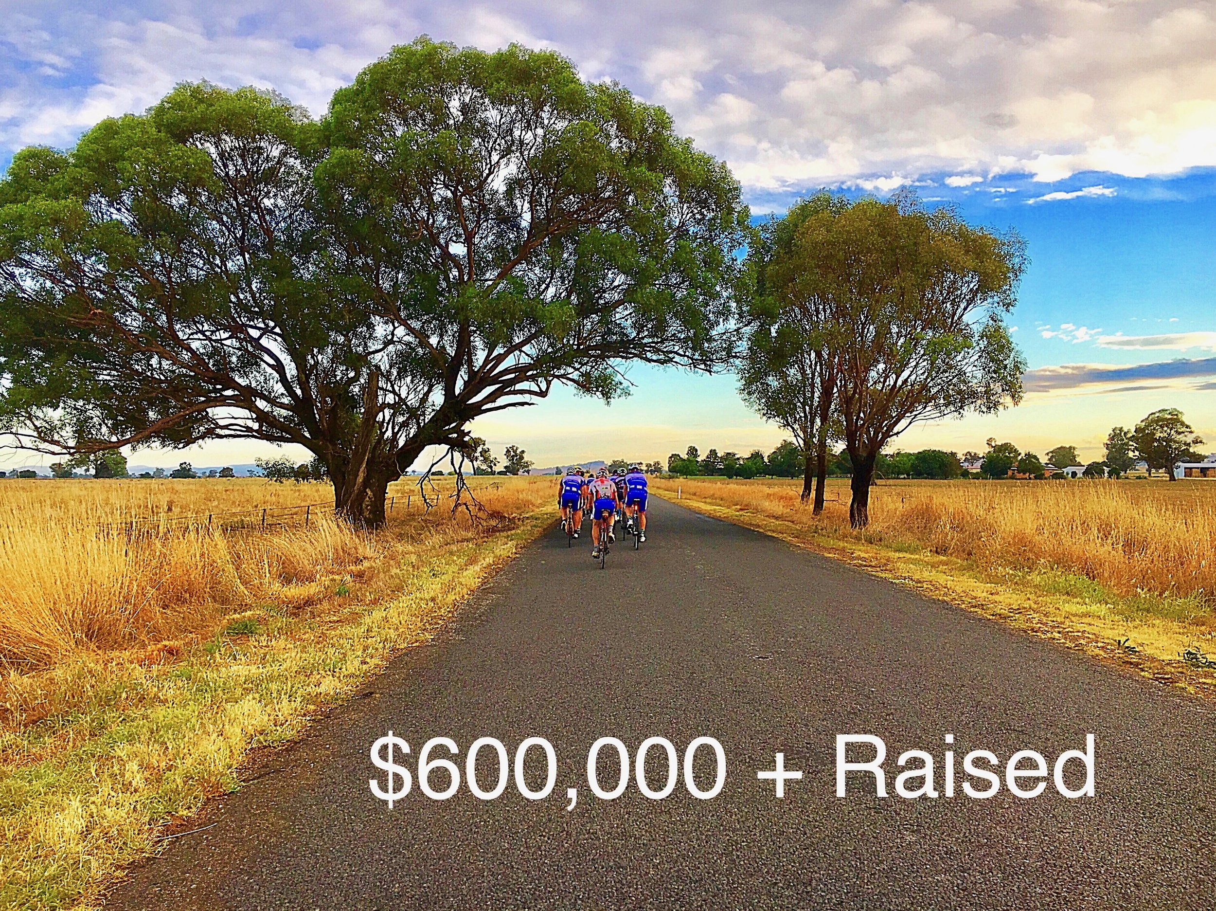 Royal Far West Ride for Country Kids on route to Orange.