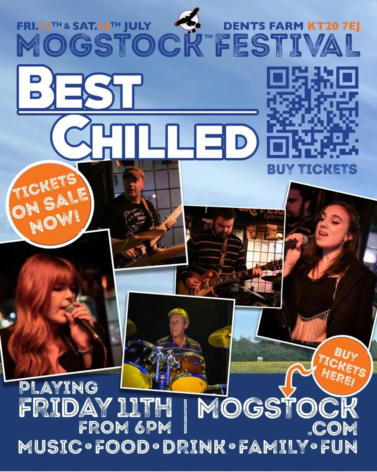We are so happy to support @mogstockfestival this summer and perform at this fantastic two-day event 🎸🎵 Hear us perform some of our fave tunes on the Twilight Stage on Friday 11 July ... tickets are on sale now! Head to the link in our highlights t