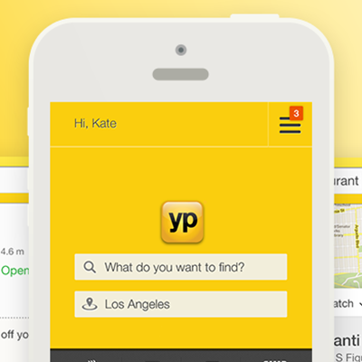 Yellow Pages Mobile Website