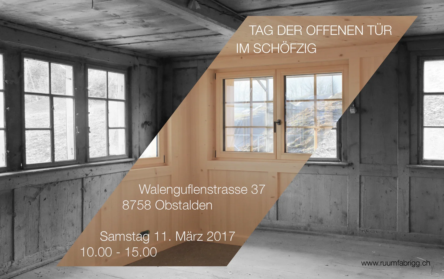 17. Feb 2017 - Haus Schöfzig - Ankündigung
