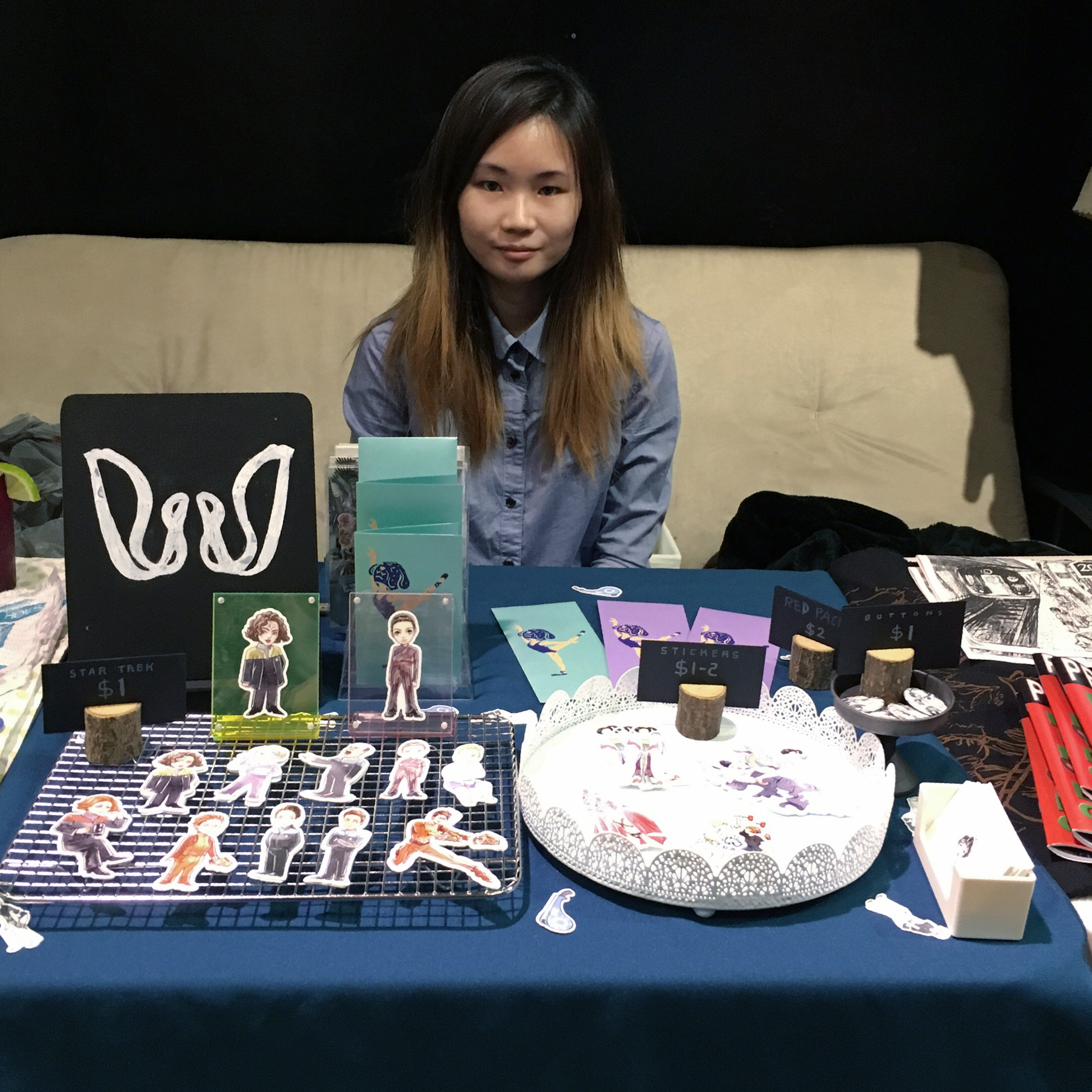 Me at my table