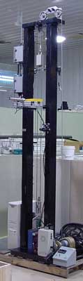 Drop Tower Impact Test Machine with Motorized Return.