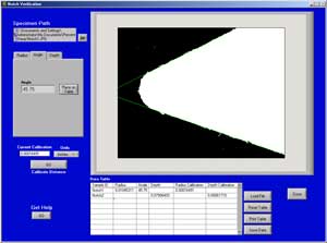 Figure 10 - Automatic Included Angle Measurement