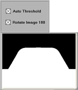 Figure 5b - Auto Threshold and Rotate Image 180 Checked