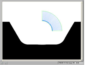 Figure 7 - Radius Measurement Tool