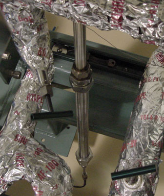 MPM High Temperature Reference Electrode Installed in Piping System