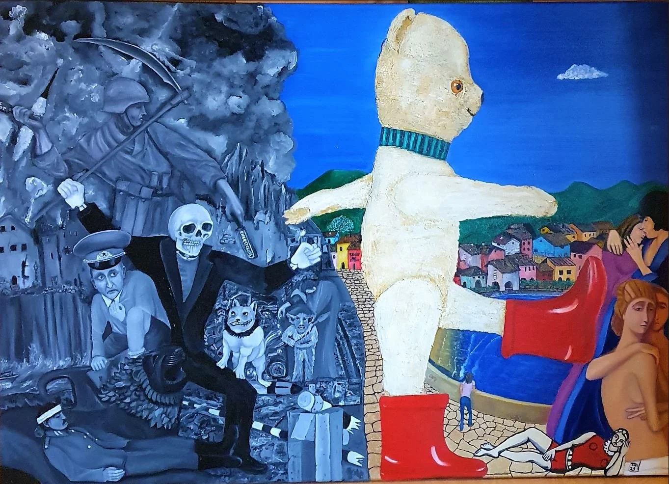 fuck u war i leave you