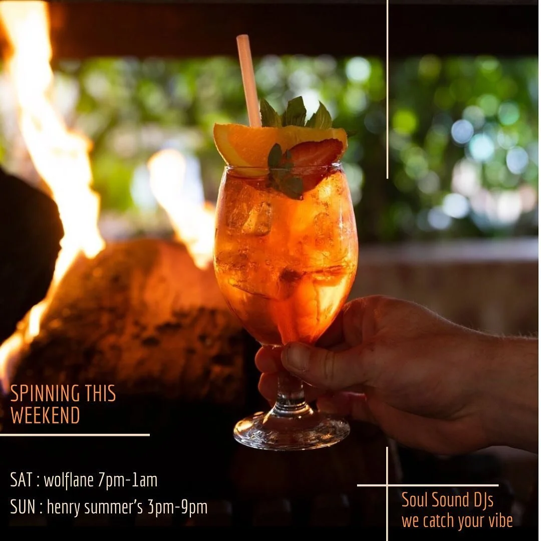Catch Soul Sound DJs dropping funk soul &amp; disco this weekend 🍹

Tonight: @wolflaneperth 7pm-1am
Tomorrow: @henrysummerbar 3pm-9pm 

Good food, good drinks, good music 🎶