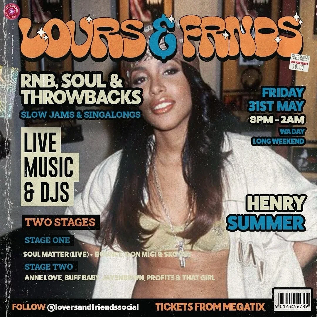 Back for the next episode of @loversandfriendssocial  at @henrysummerbar this WA Day Longweekend - Friday the 31st of May 2024 🍾🍾🍾

Catch DJ Bounce alongside @skoobysnax23 &amp; @donmigi rocking the old skool stage with Soul Matter (live) 🙌🏾

Ti