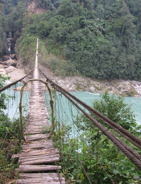 More modern bridge over Brahmaputra