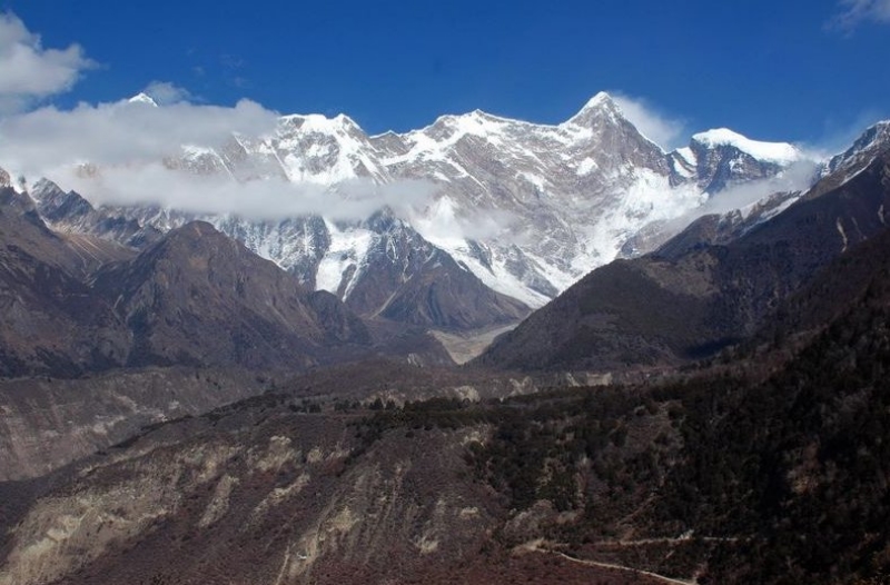 The climb towards Mt Namcha Barwa