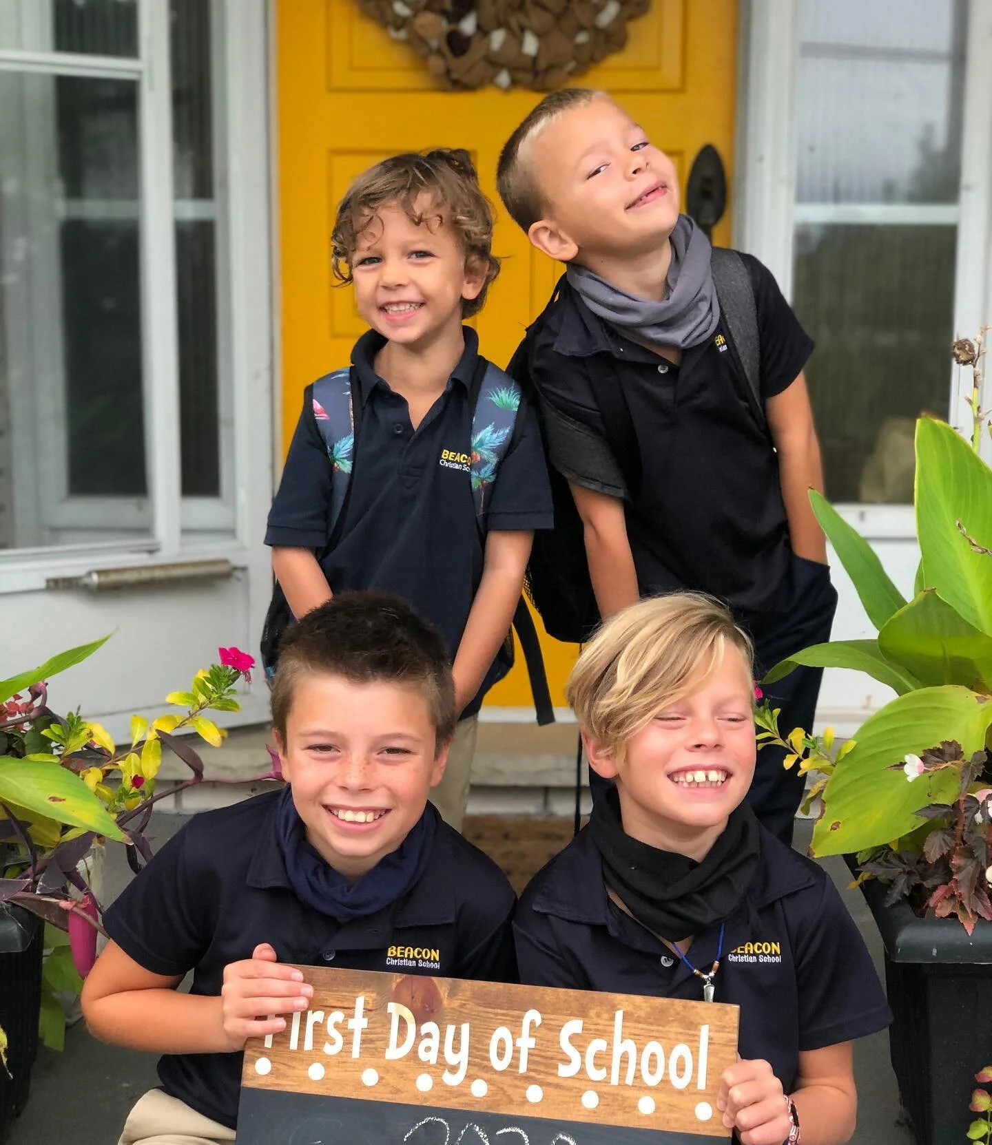 Happy First Day of School for the #Kooligans and everyone starting a new year, whatever it may look like!!