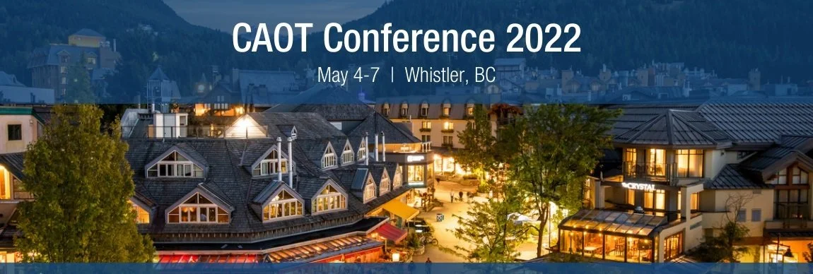 Canadian Association of Occupational Therapists 2020 Conference | La Conférence Hybride 2022 De L'Association Canadienne Des Ergothérapeutes