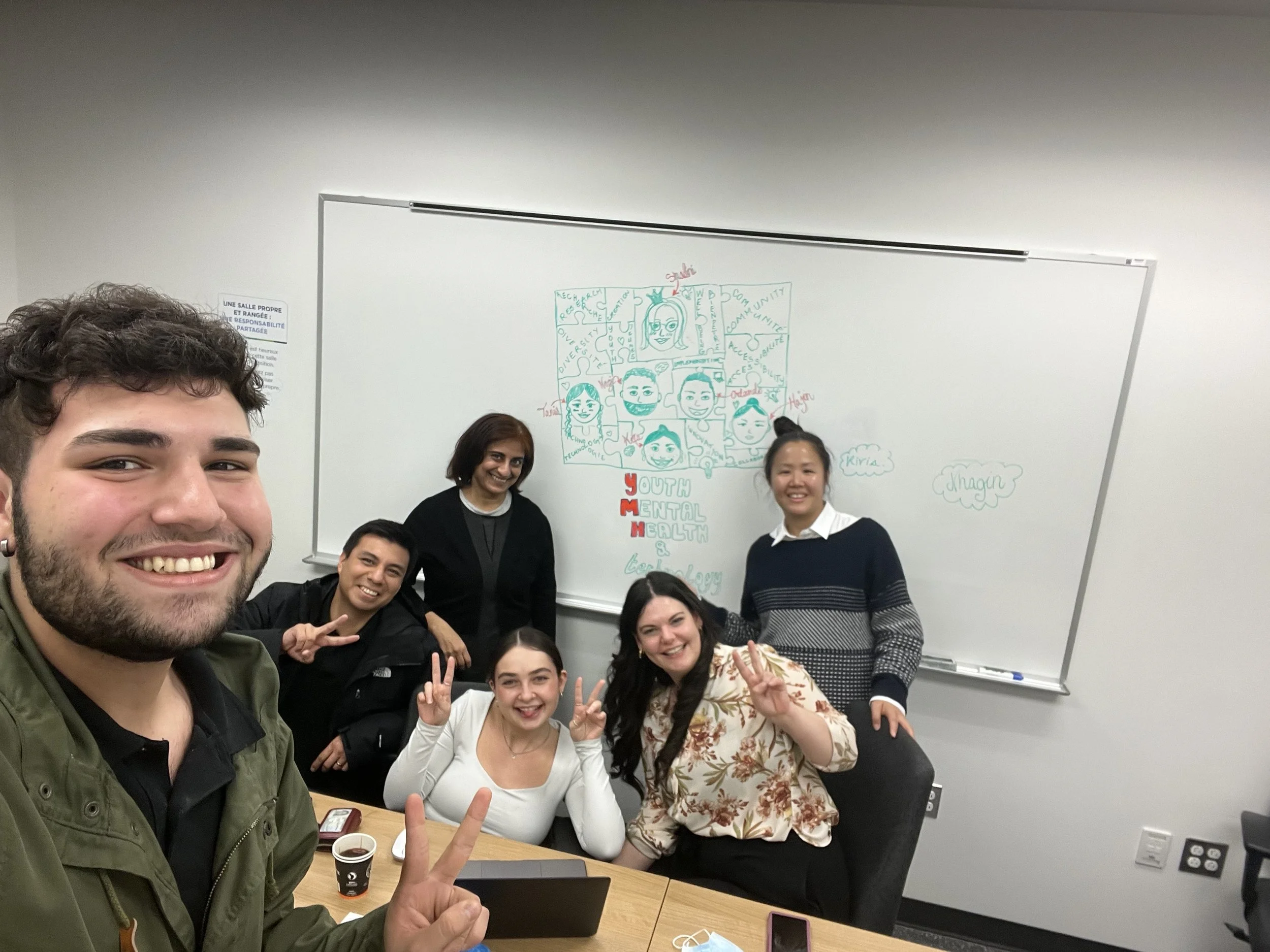 Our YMHTech team reunited for an in-person day!