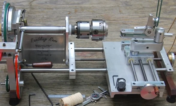 Rose Engine Lathe Demo