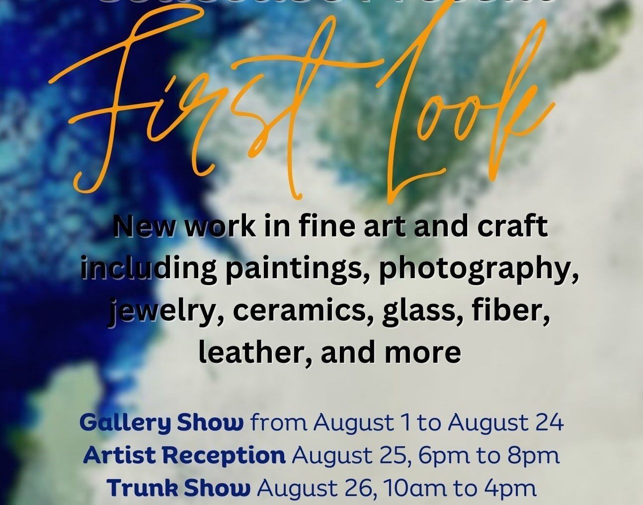 TRUNK SHOW &amp; SALE! Charlotte Art Collective Artists (closing of 'First Look')