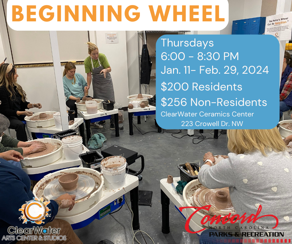 Beginner Wheel — ClearWater Arts Center & Studios