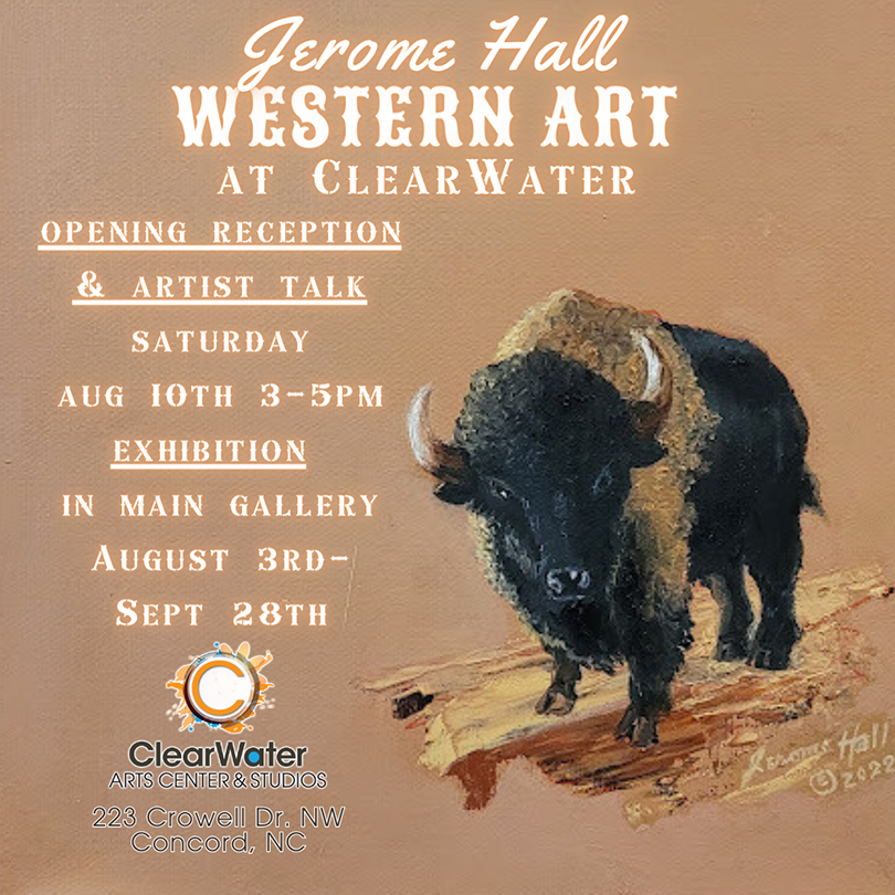 EXHIBITION: Jerome Hall Western Art - Original Paintings
