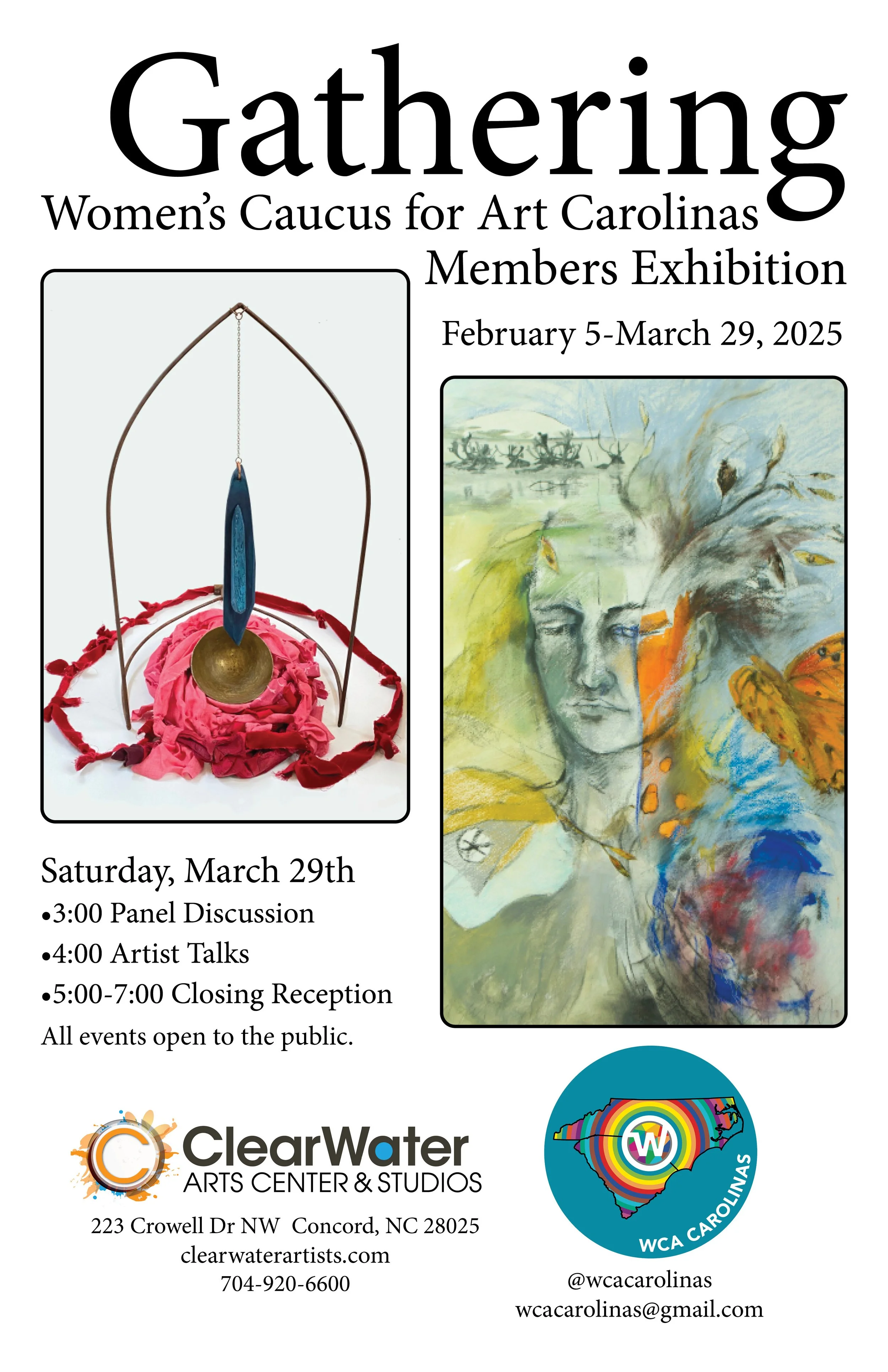 GATHERING: Women's Caucus for Art Carolinas Member's Exhibition