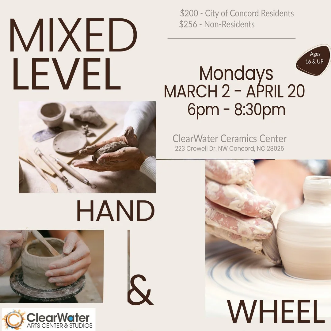 Mixed-Level Hand &amp; Wheel: Monday eve's, March 2 - April 20 [8-Week Course]