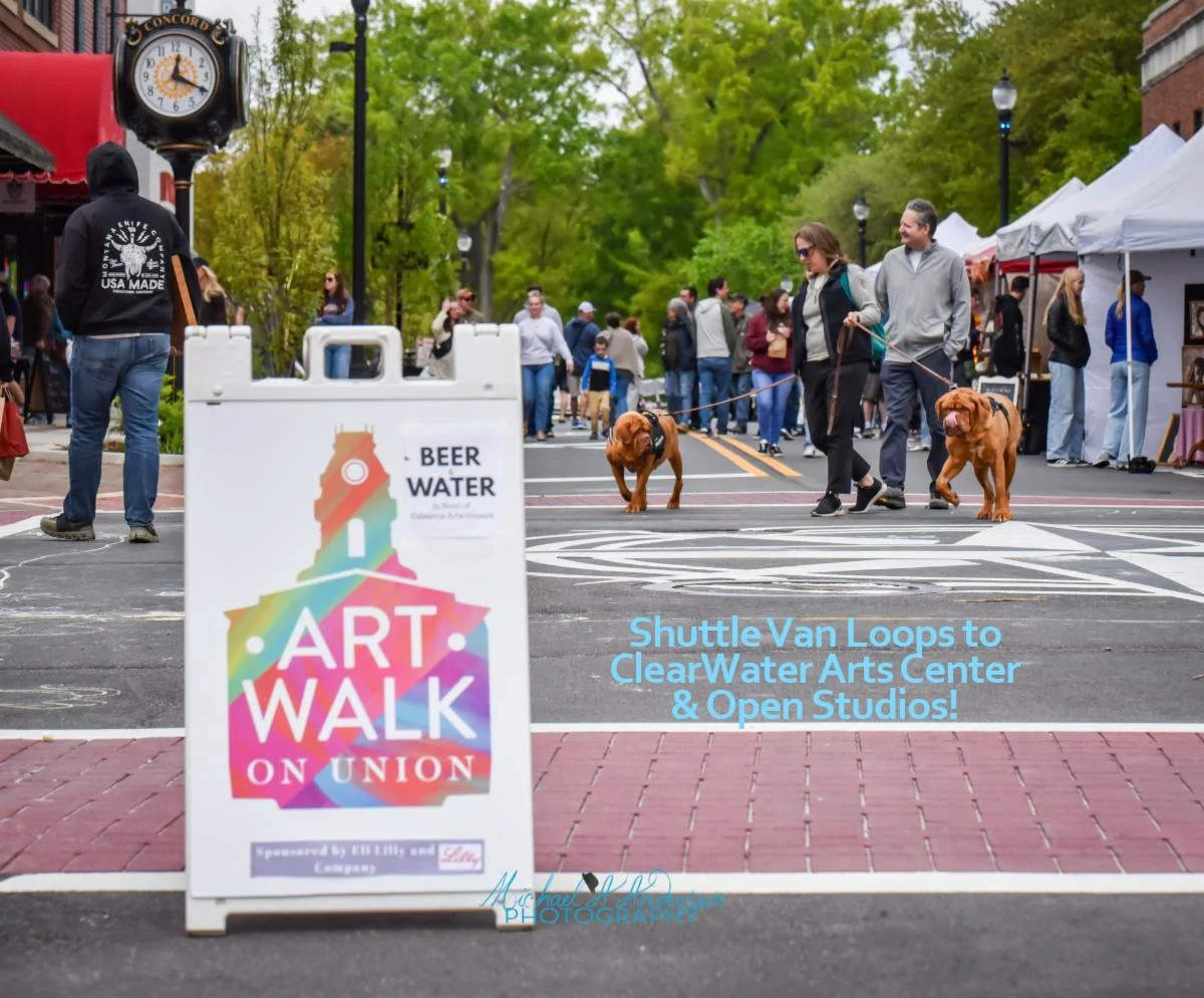 Art Walk on Union / Open Studios at ClearWater - Free Shuttle Van service!