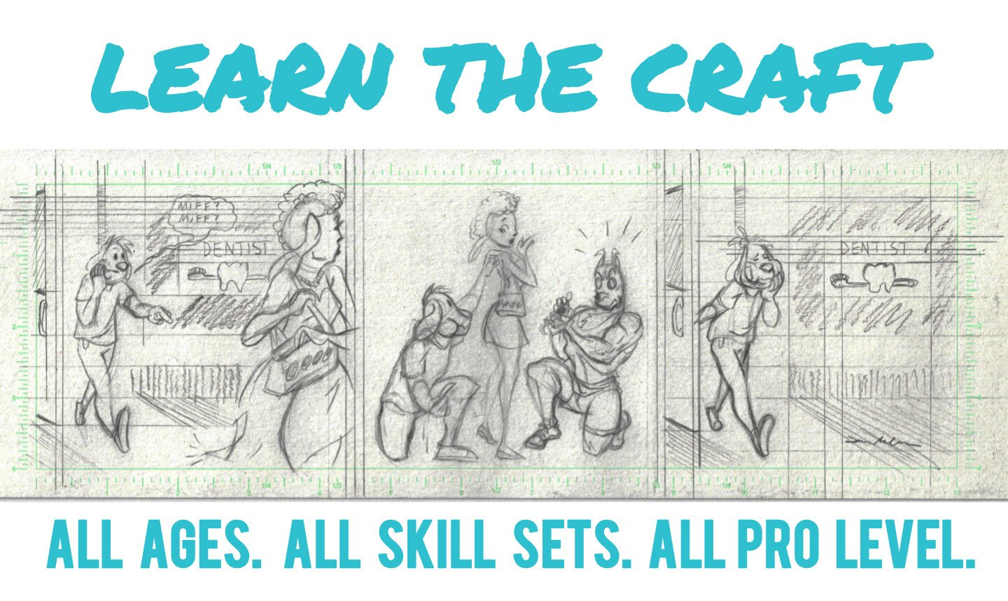 Comic Illustration Classes-- Coming in January 2027!