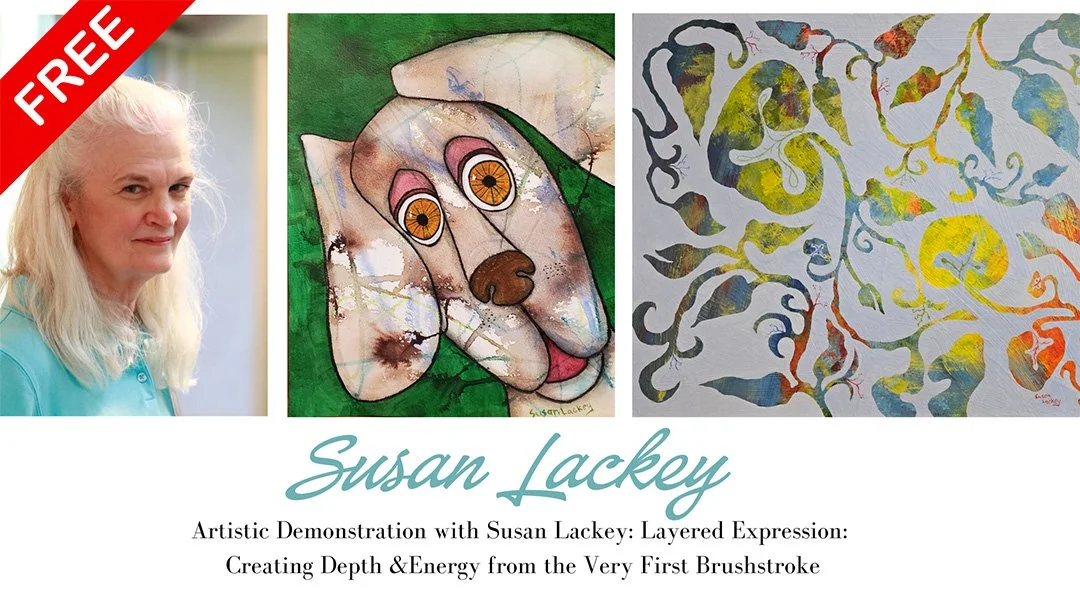 FREE ART DEMO - Layered Expression - with Susan Lackey