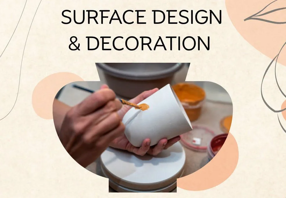 Surface Design &amp; Decoration, Mondays (Starts Oct. 5)