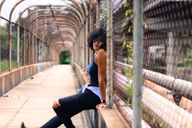 This is one of my two favs! Britt captured this. Tank: Willa Boutique | Chambray Shirt: Forever 21 | Jeans: Express | Sunglasses: Dolce & Gabbana