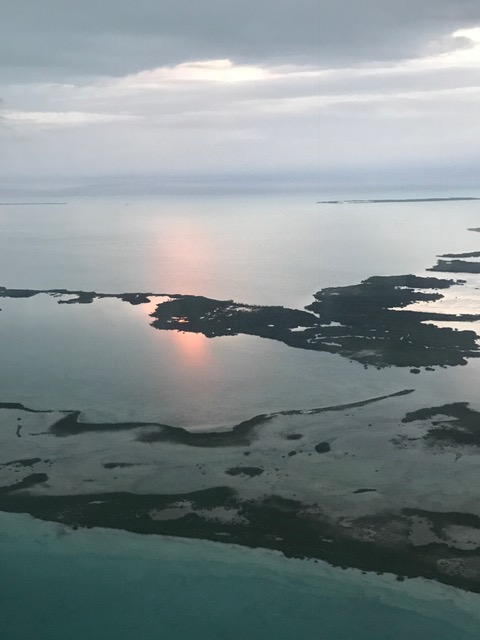 The view from the "puddle-hopper" 15-minute plane ride. Stunning!