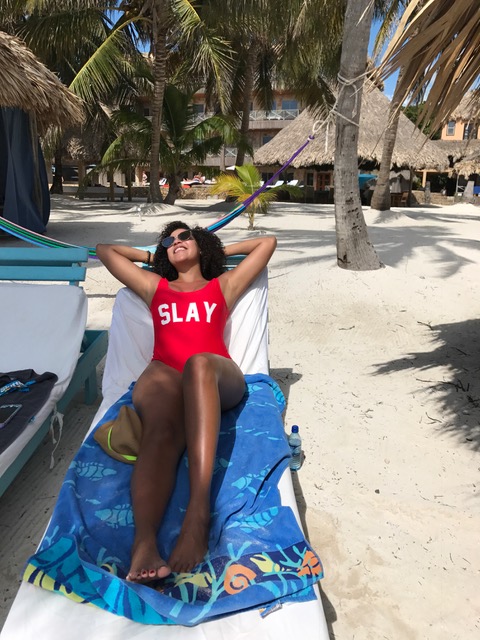 Slay All Day. #BeachBabe