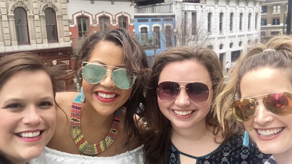 Merdi missed the sunglasses memo. #sisters