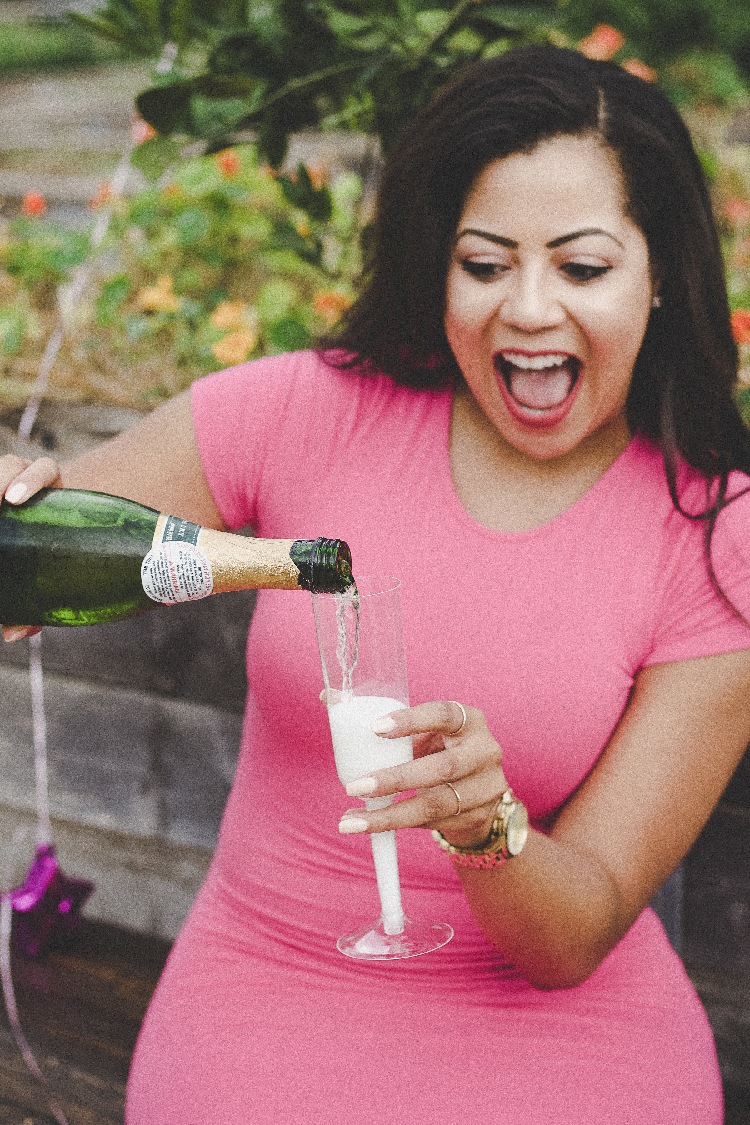You can't celebrate without champagne! ;)