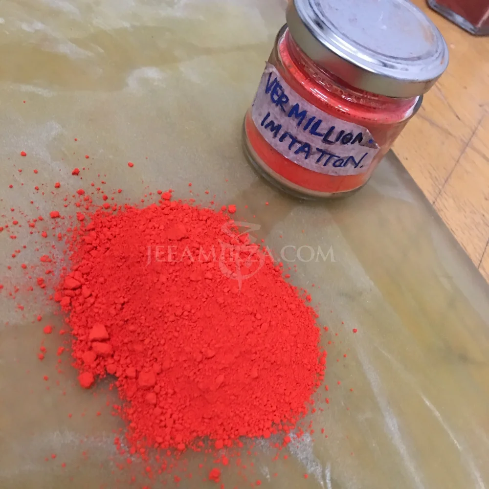 synthetic vermillion