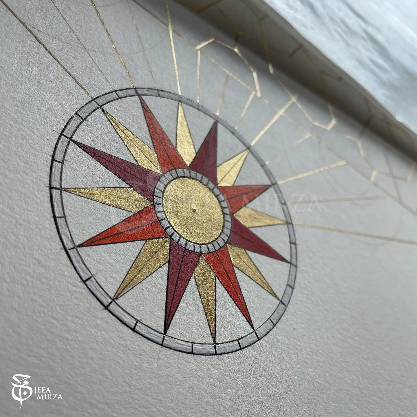 My new works for @manifestingtheunseen explore themes of migration, of light; and of being guided by a divine order. 

The pieces are taking on new meanings for me this week as it feels like so many in the world have lost their way and need to reloca