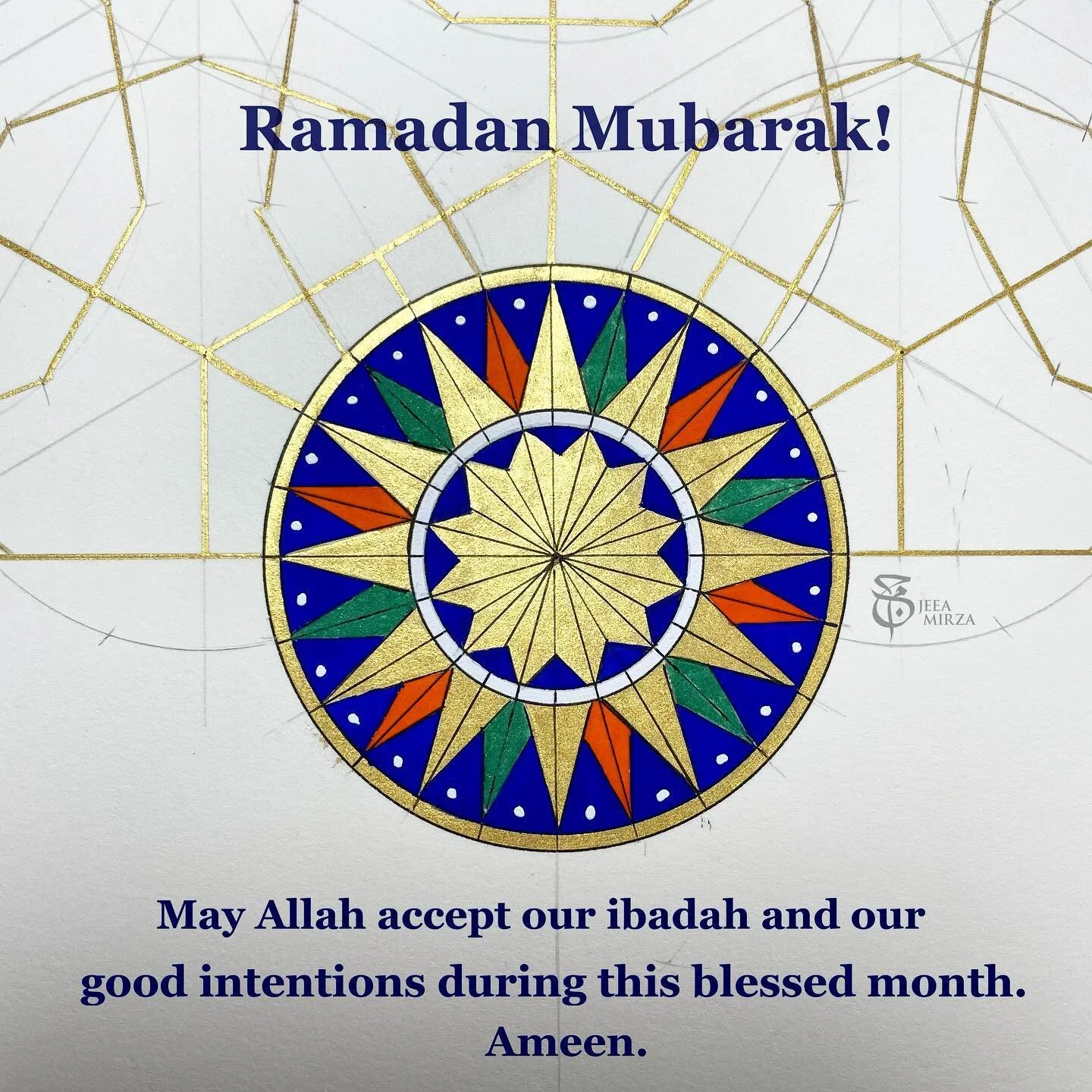 Ramadan Mubarak to all. 

May Allah bless us all during this beloved month, may he accept our ibadah and good intentions. Ameen. 

#ramadan #ramzan #ramadanmubarak #jeeamirza #celestialnavigation #compass #islamicgeometry