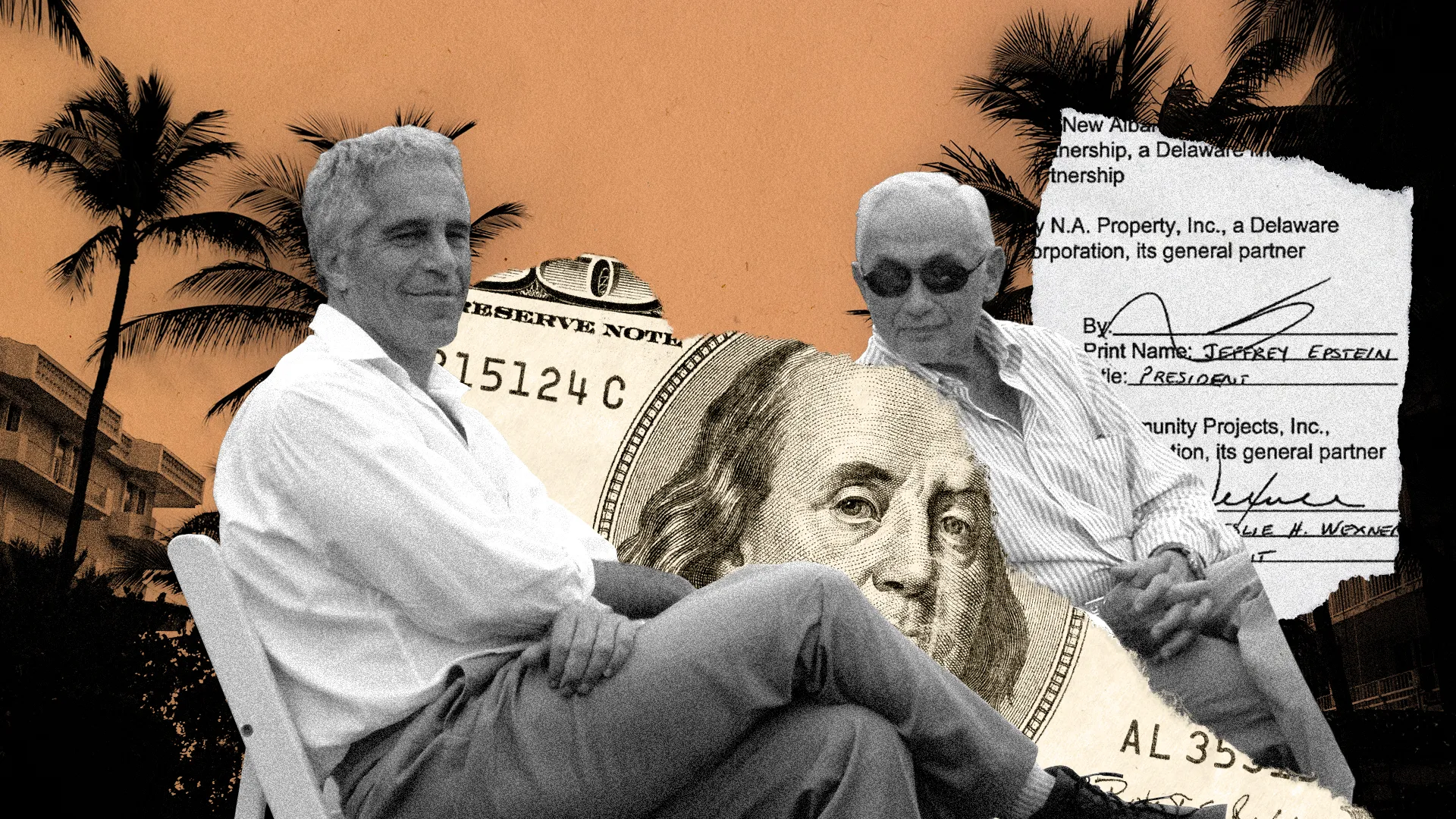   Les Wexner/Jeffrey Epstein takeover  
