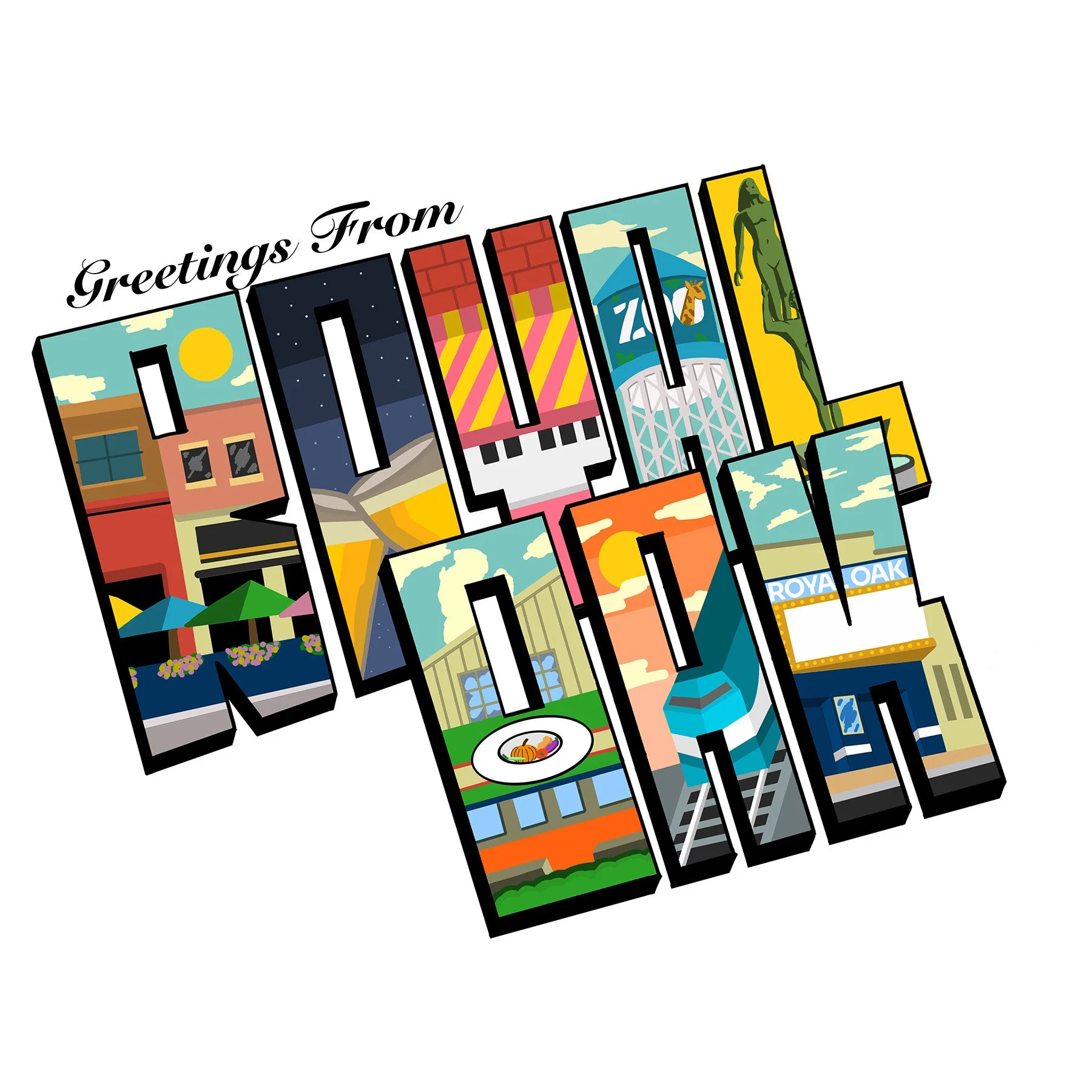 "Royal Oak Postcard" - Colby McSwain