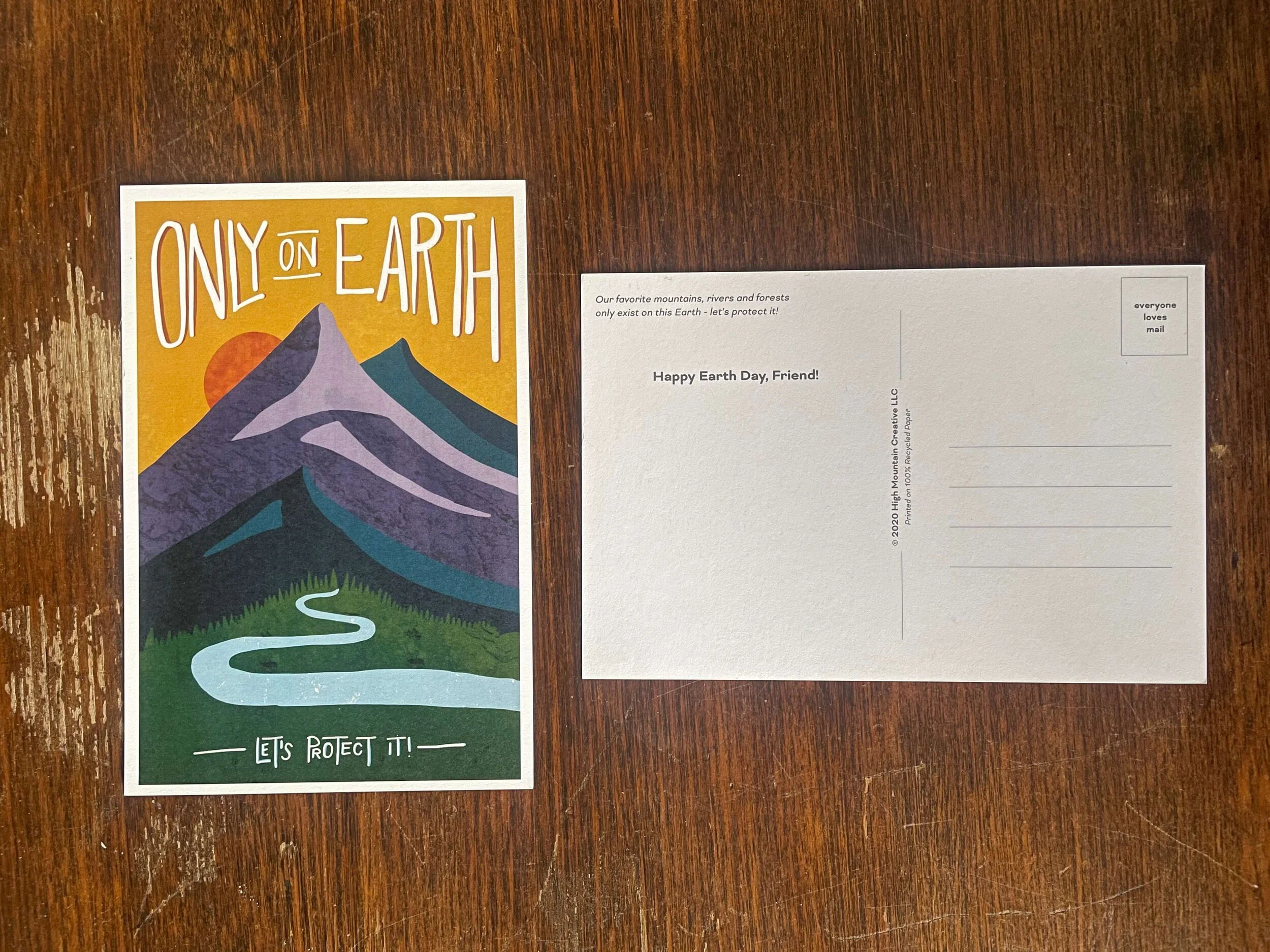eco postcards